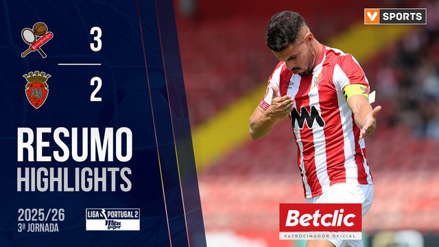 Liga Meu Super (3ª Jornada): Resumo Leixões 3-2 Penafiel