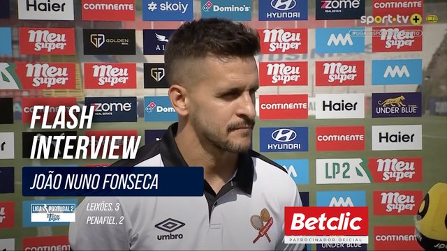 Flash Interview João Nuno Fonseca (Leixões)