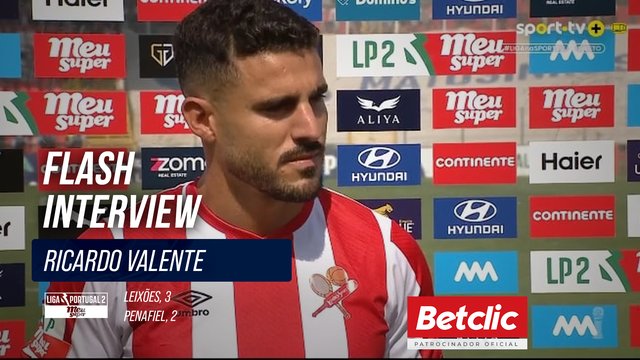 Flash Interview Ricardo Valente (Leixões)