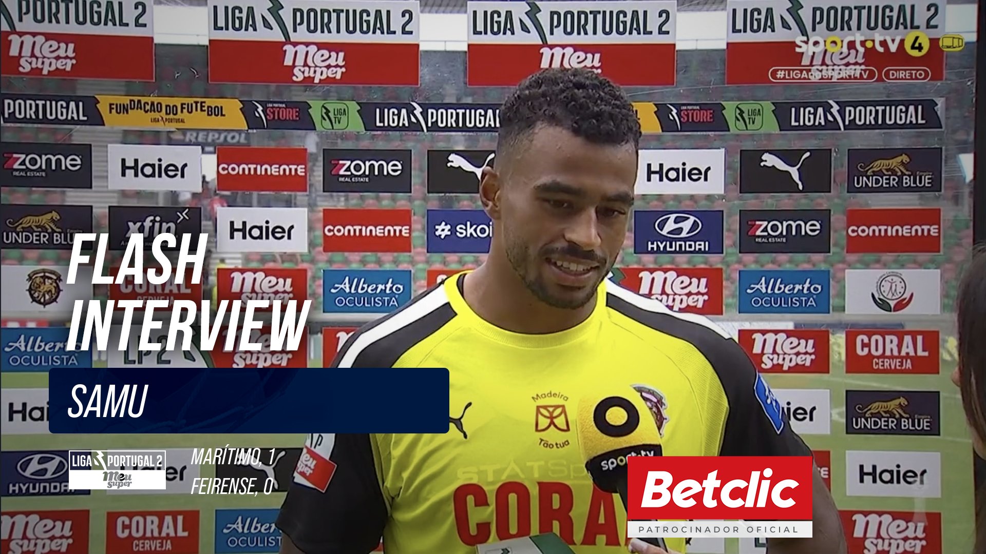 Flash Interview Samu (Marítimo)