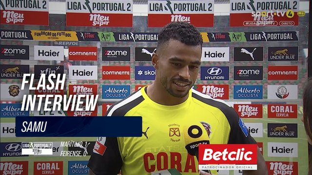 Flash Interview Samu (Marítimo)