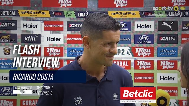 Flash Interview Ricardo Costa (Feirense)
