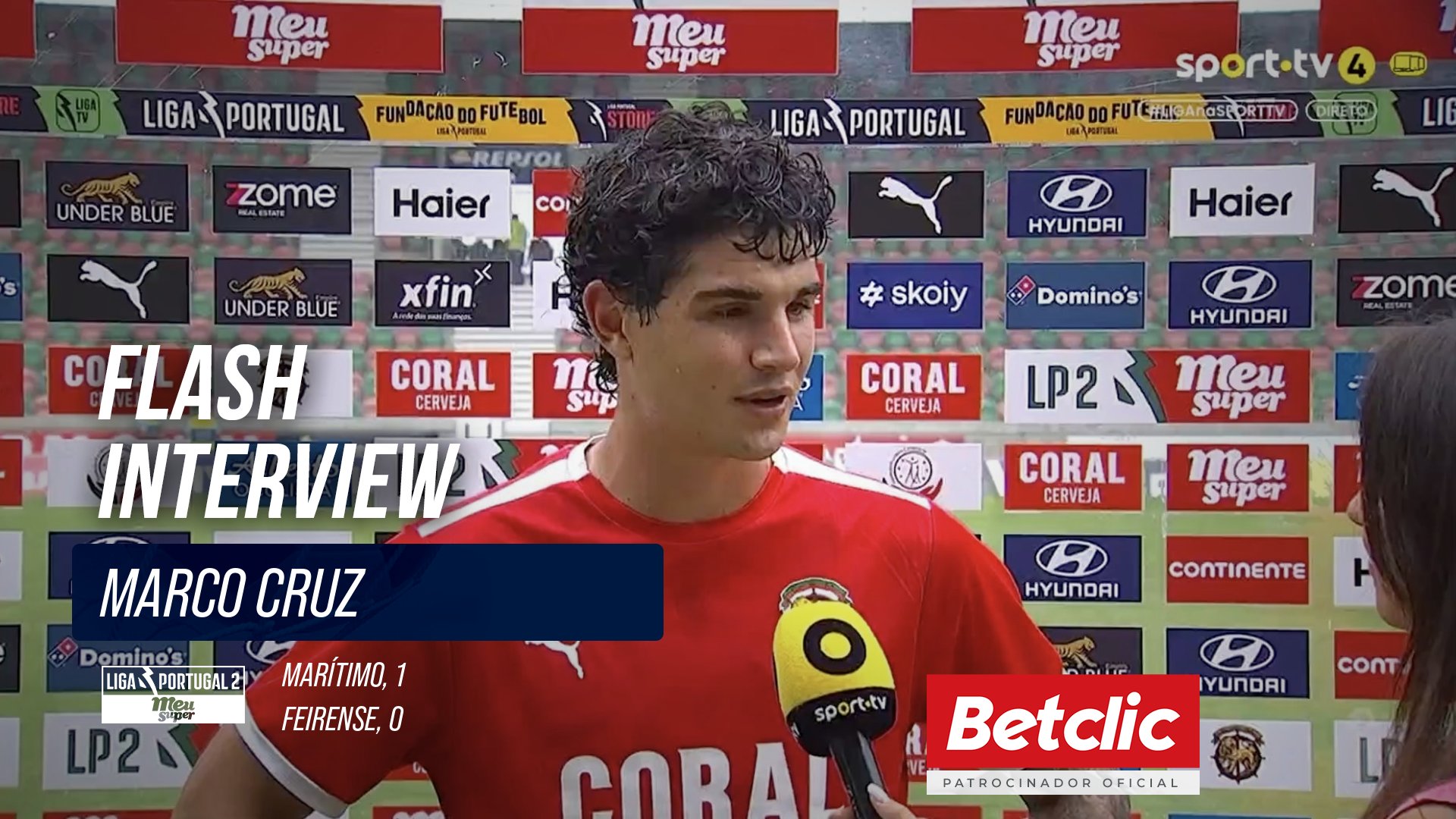 Flash Interview Marco Cruz (Marítimo)