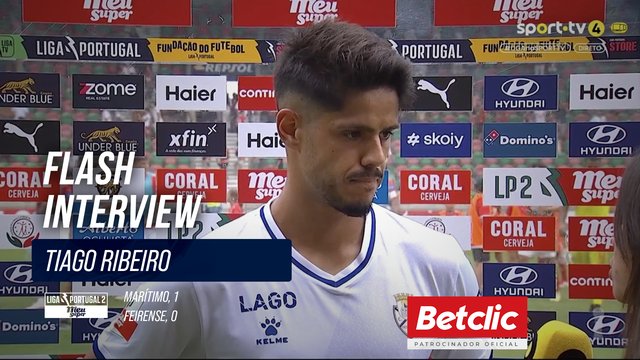 Flash Interview Tiago Ribeiro (Feirense)