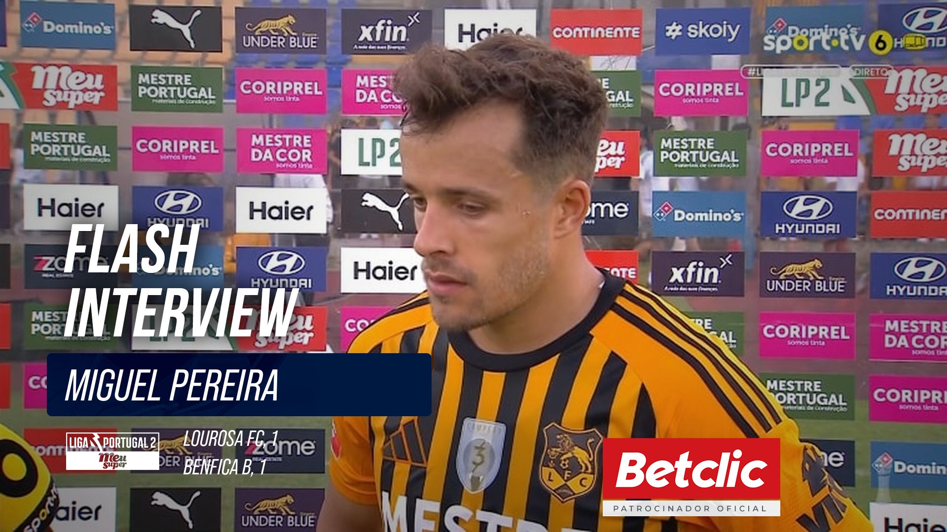 Flash Interview Miguel Pereira (Lourosa)