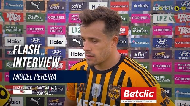 Flash Interview Miguel Pereira (Lourosa)