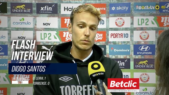 Flash Interview Diogo Santos (Torreense)