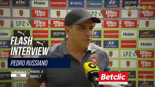 Flash Interview Pedro Russiano (Penafiel)