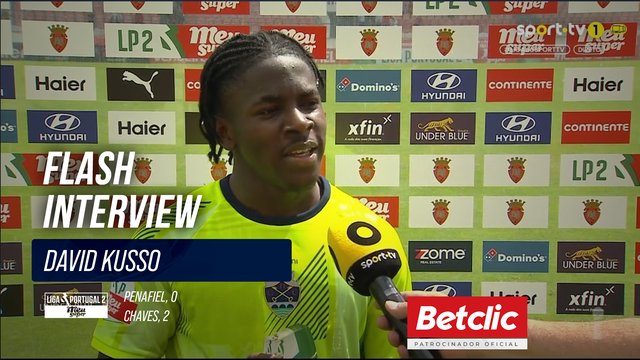 Flash Interview David Kusso (Chaves)
