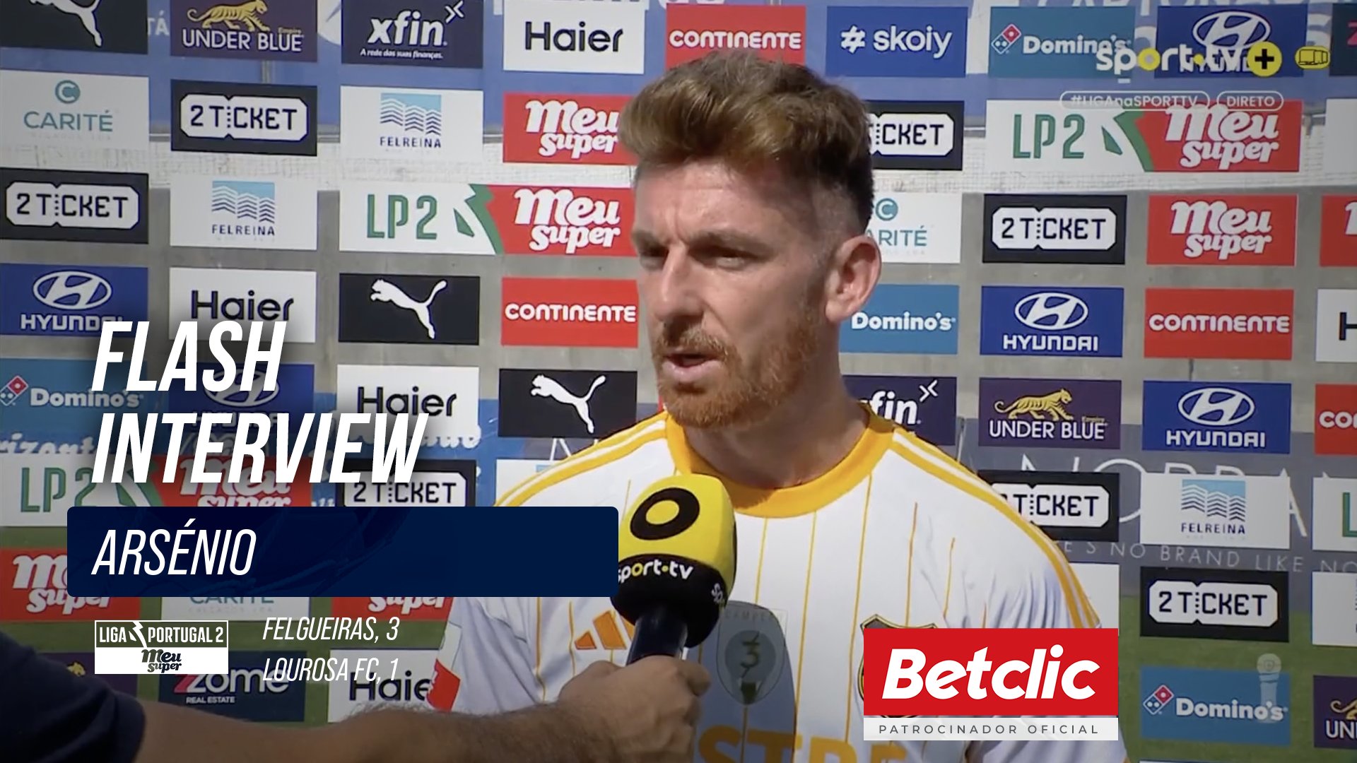 Flash Interview Arsénio (Lourosa FC)