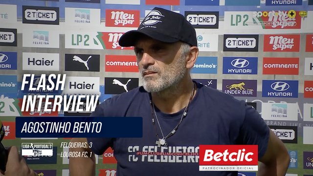 Flash Interview Agostinho Bento (Felgueiras)