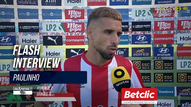 Flash Interview Paulinho (Leixões)