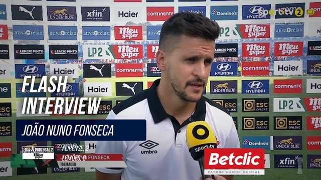 Flash Interview João Nuno Fonseca (Leixões)