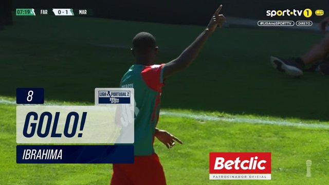 GOLO! Marítimo, Ibrahima aos 8', Farense 0-1 Marítimo