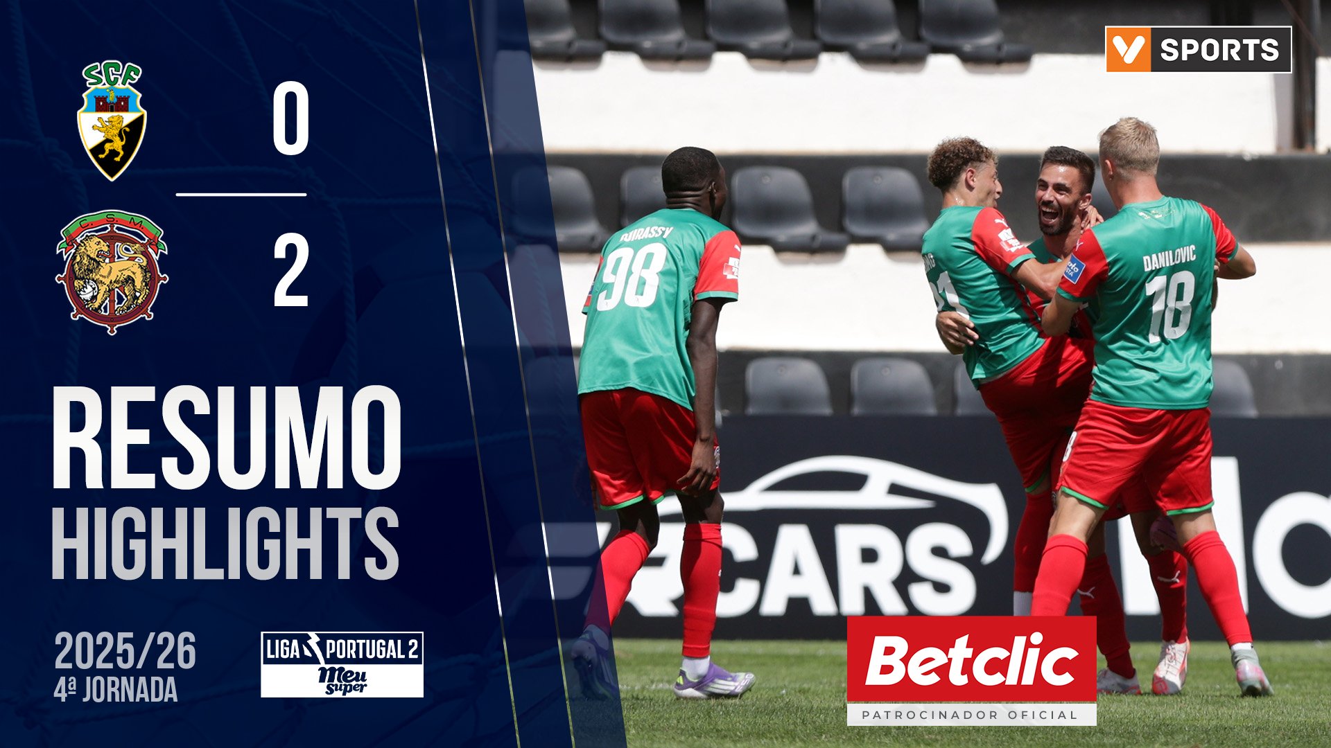 Liga Meu Super (4ª Jornada): Resumo Farense 0-2 Marítimo