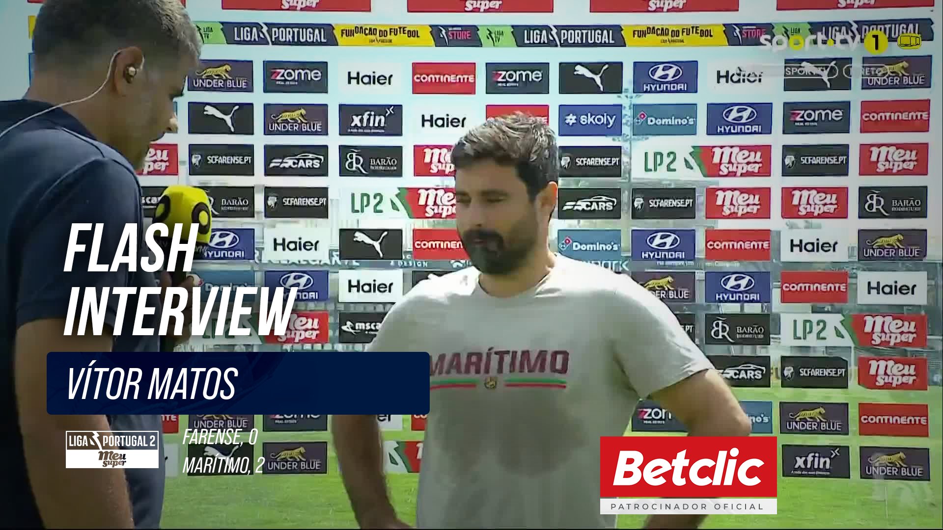 Flash Interview Vítor Matos (Marítimo)