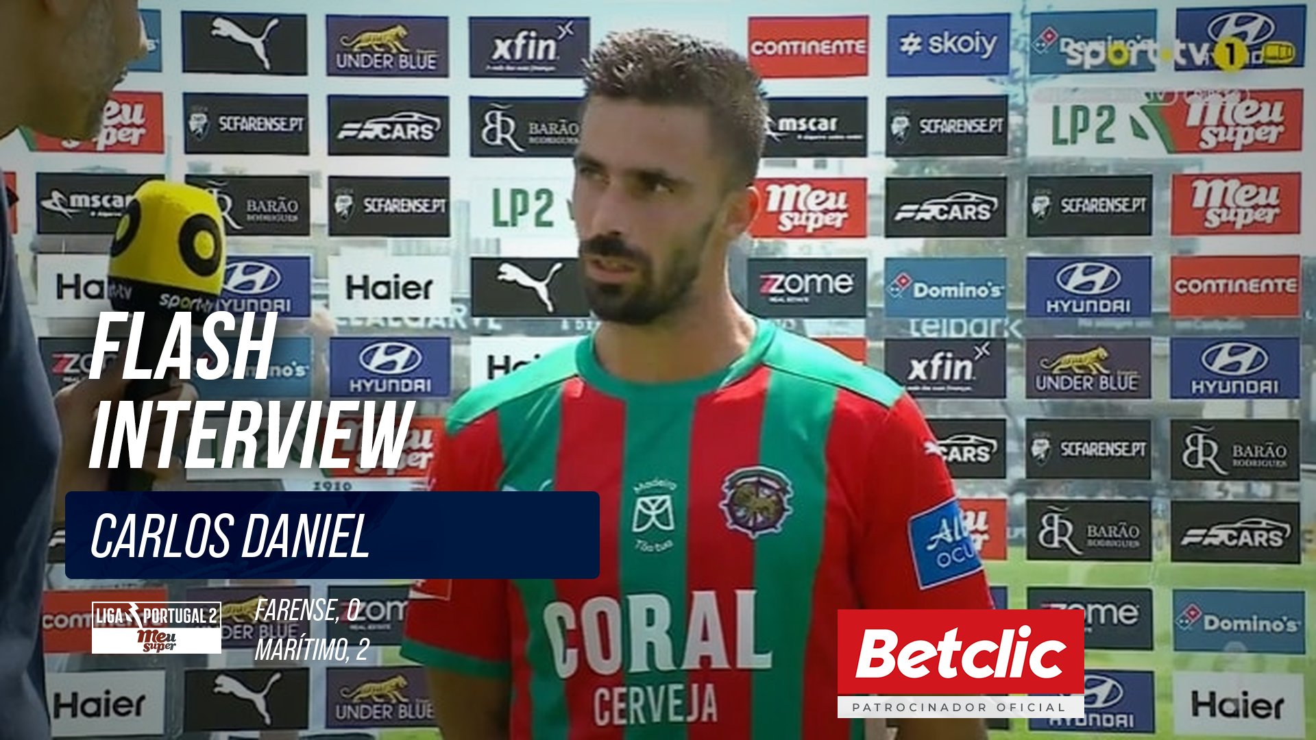 Flash Interview Carlos Daniel (Marítimo)