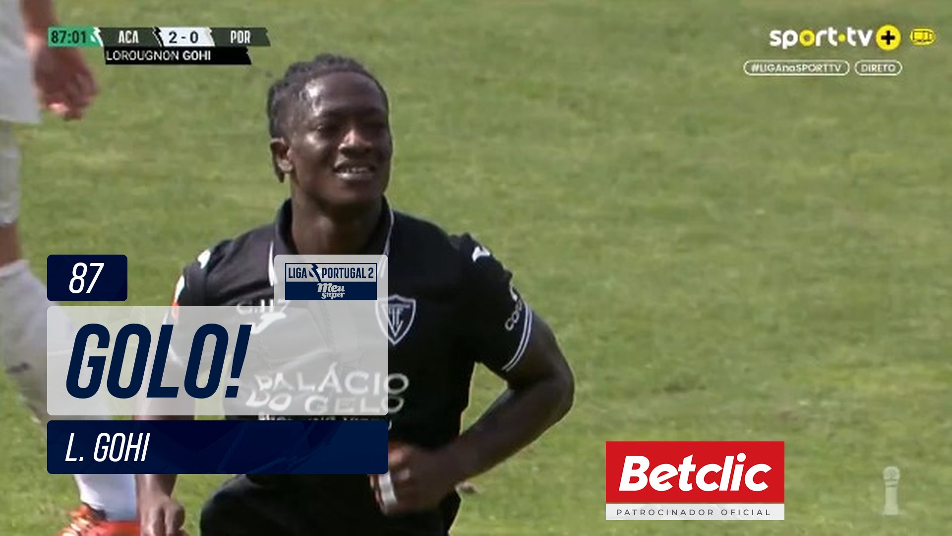 GOLO! Académico, L. Gohi aos 87', Académico 2-0 FC Porto B