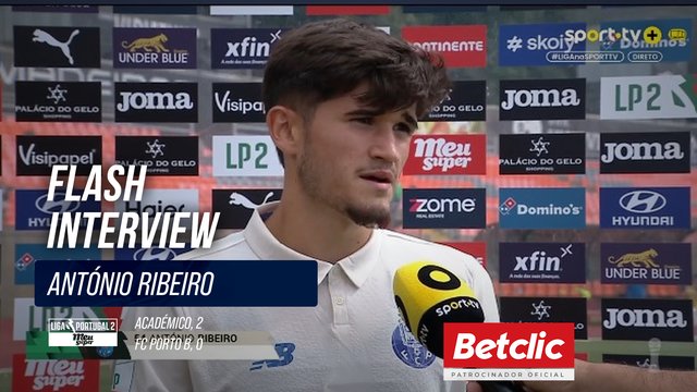 Flash Interview António Ribeiro (Porto B)