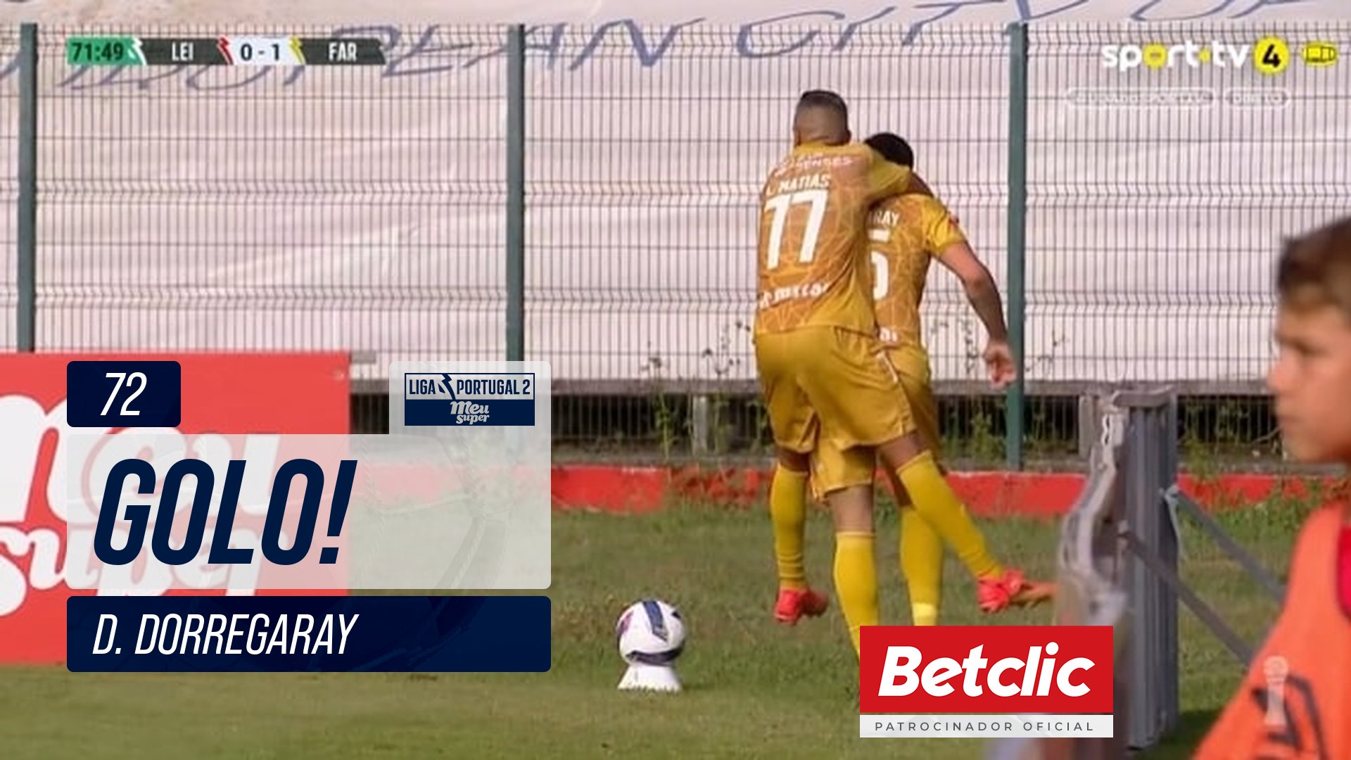 GOLO! Farense, D. Dorregaray aos 72', Leixões 0-1 Farense