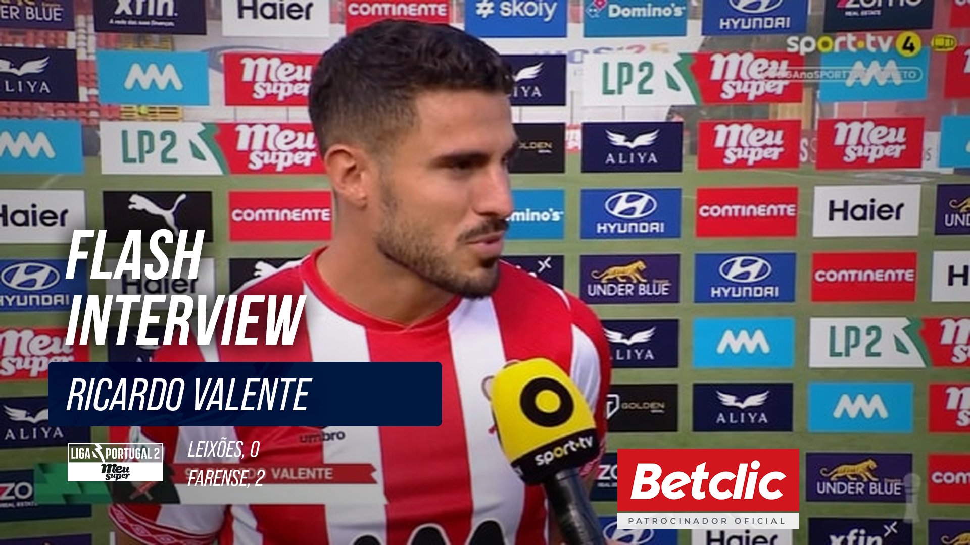 Flash Interview Ricardo Valente (Leixões)