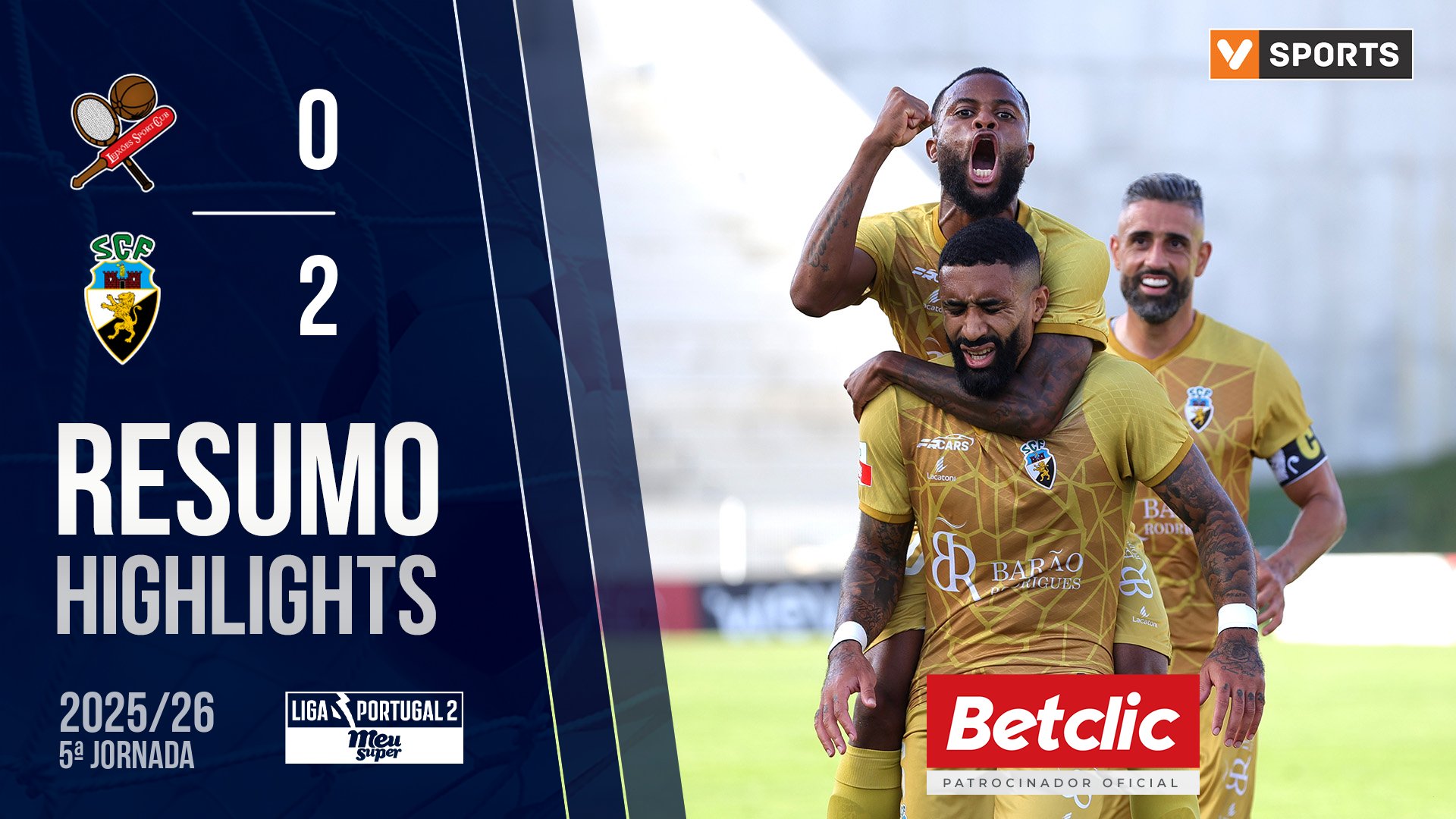 Liga Meu Super (5ª Jornada): Resumo Leixões 0-2 Farense