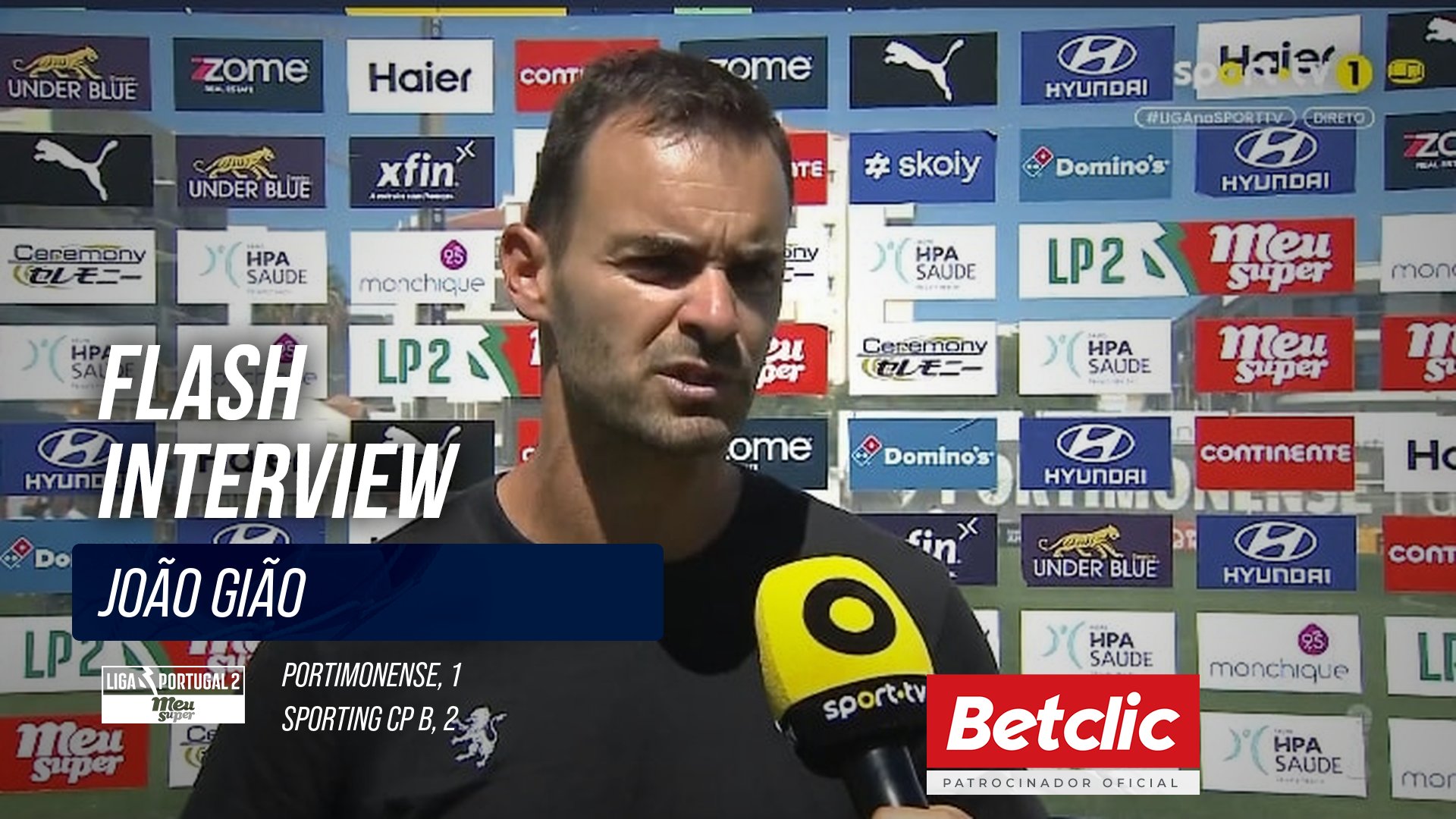 Flash Interview João Gião (Sporting)