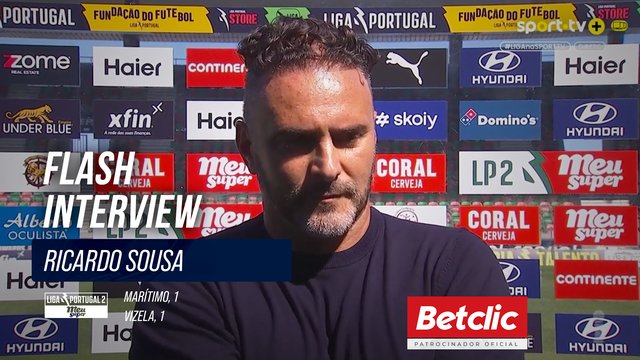 Flash Interview Ricardo Sousa (Vizela)