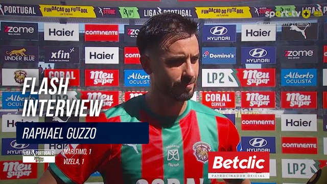 Flash Interview Raphael Guzzo (Marítimo)