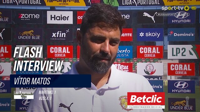 Flash Interview Vítor Matos (Marítimo)