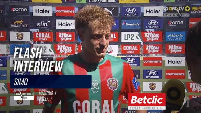 Flash Interview Simo (Marítimo)