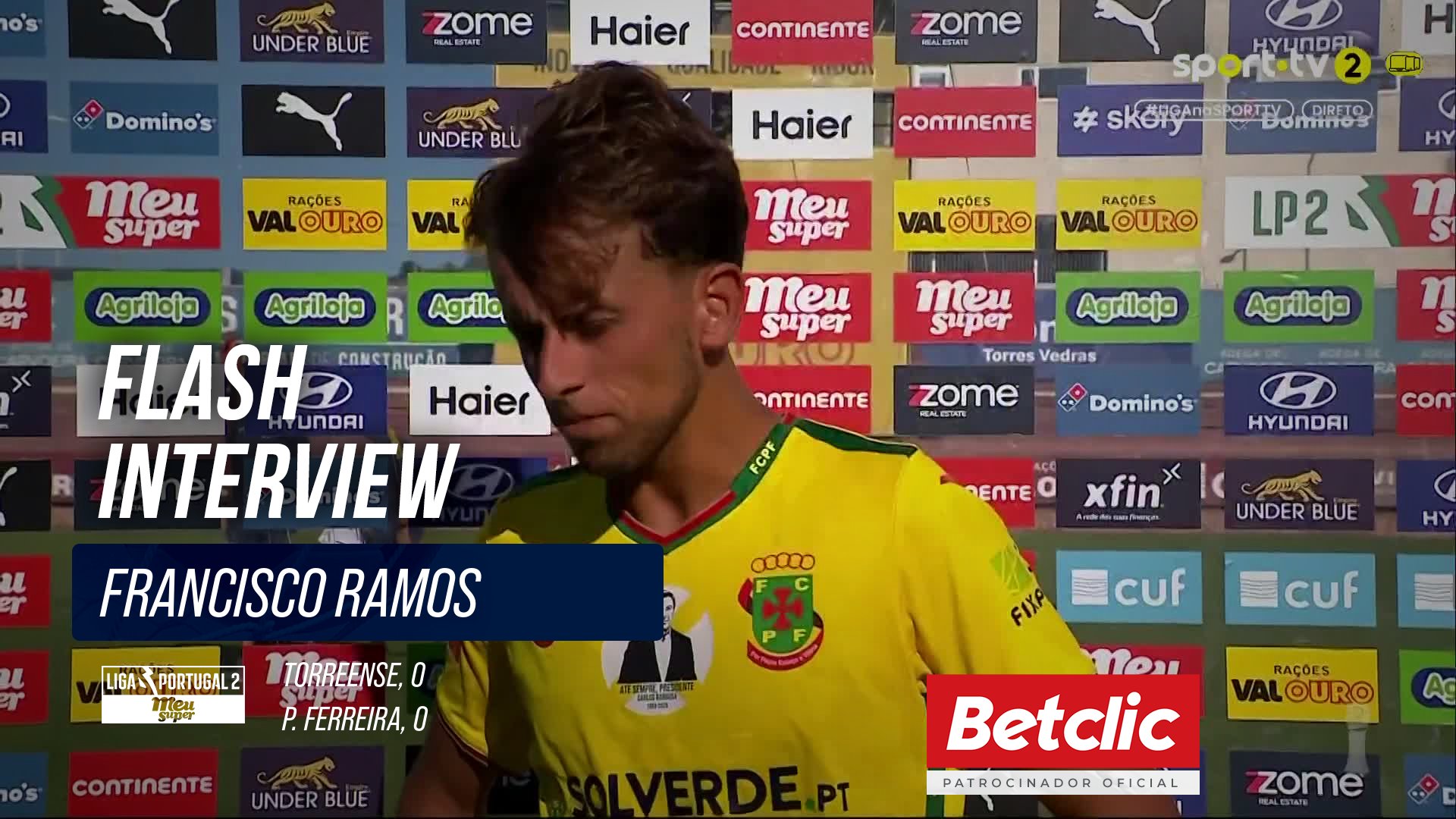 Flash Interview Francisco Ramos (P. Ferreira)