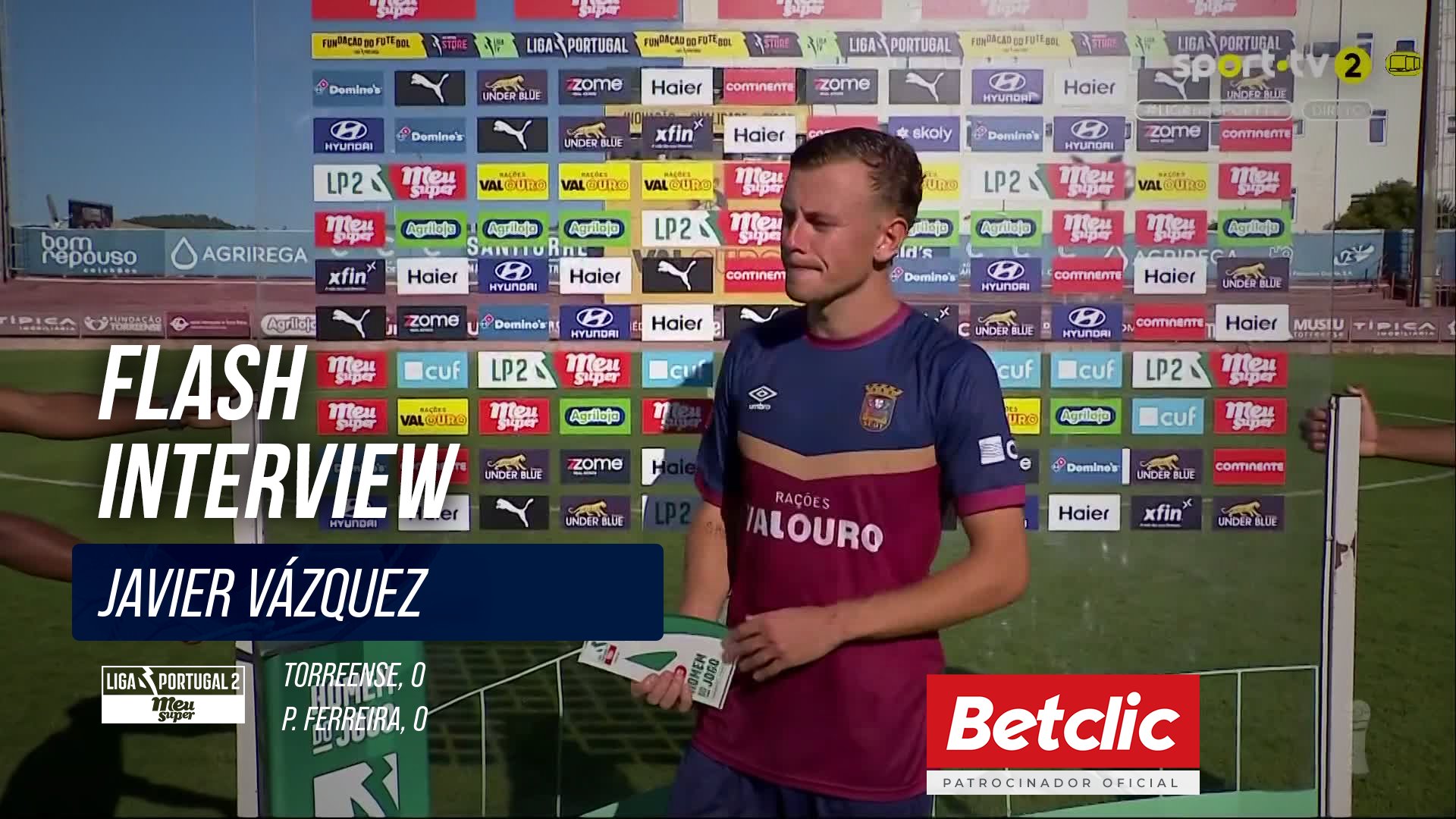 Flash Interview Javier Vázquez (Torreense)