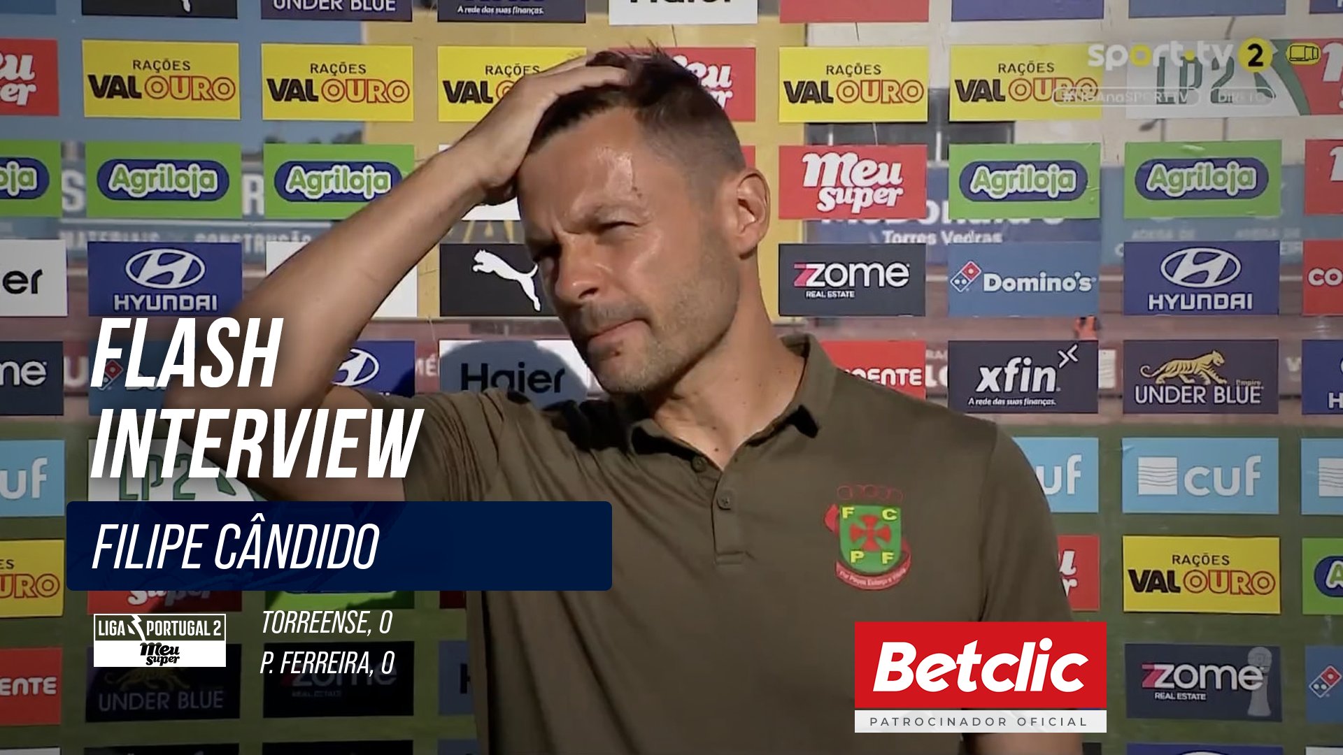 Flash Interview Filipe Cândido (P. Ferreira)