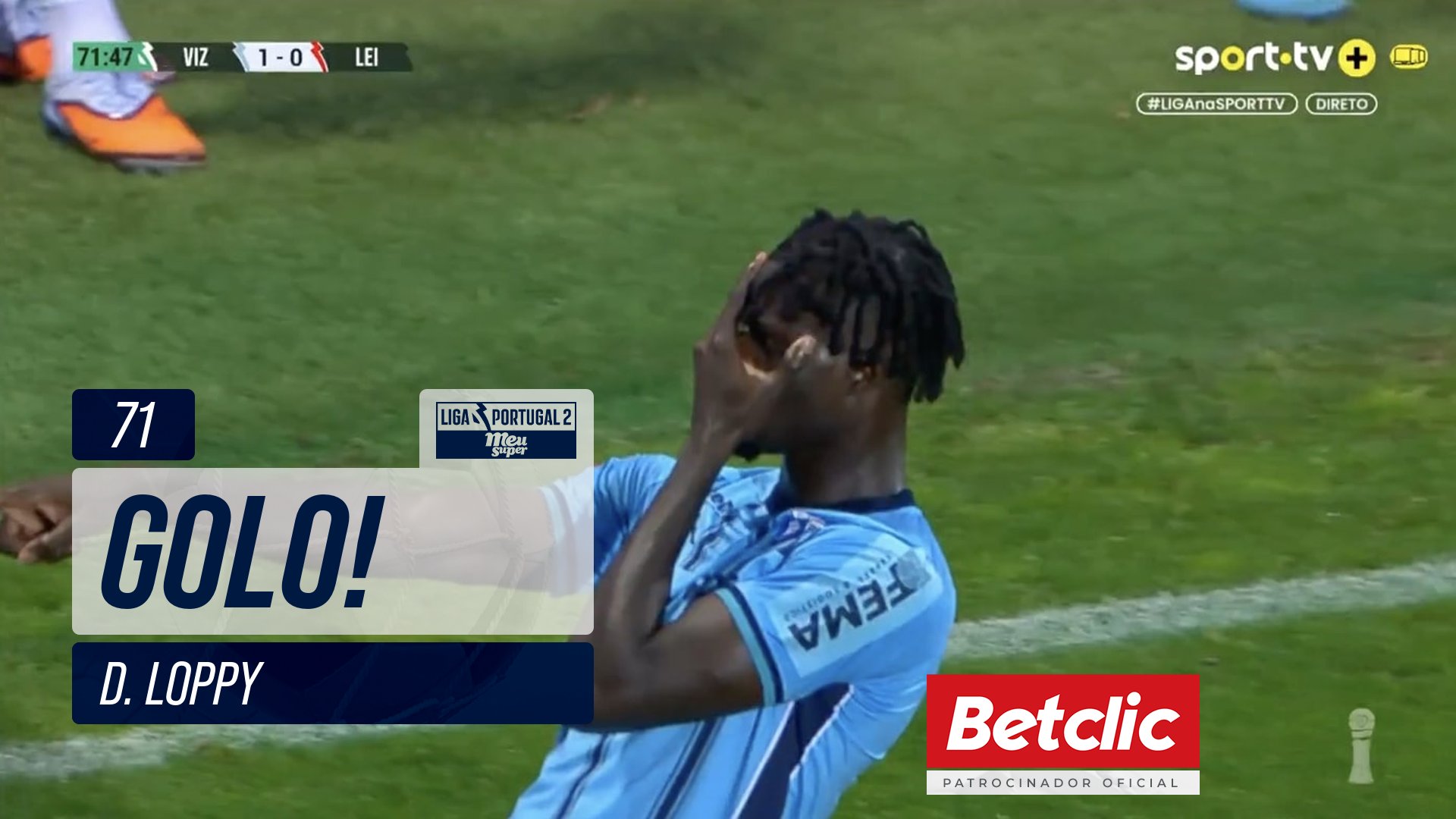 GOLO! Vizela, D. Loppy aos 71', Vizela 1-0 Leixões