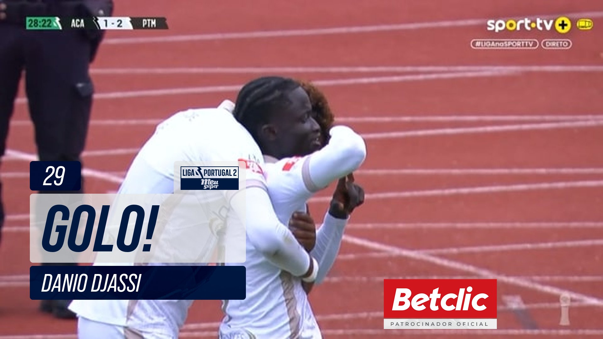 GOLO! Portimonense, Danio Djassi aos 29', Académico 1-2 Portimonense