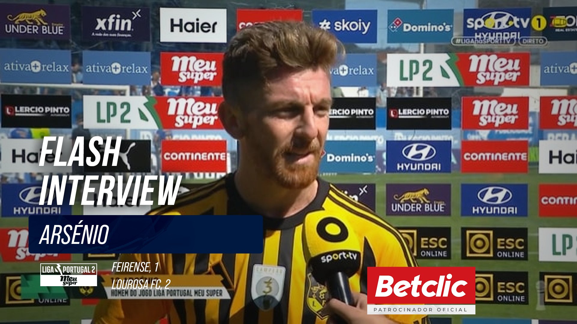Flash Interview Arsénio (Lourosa FC)