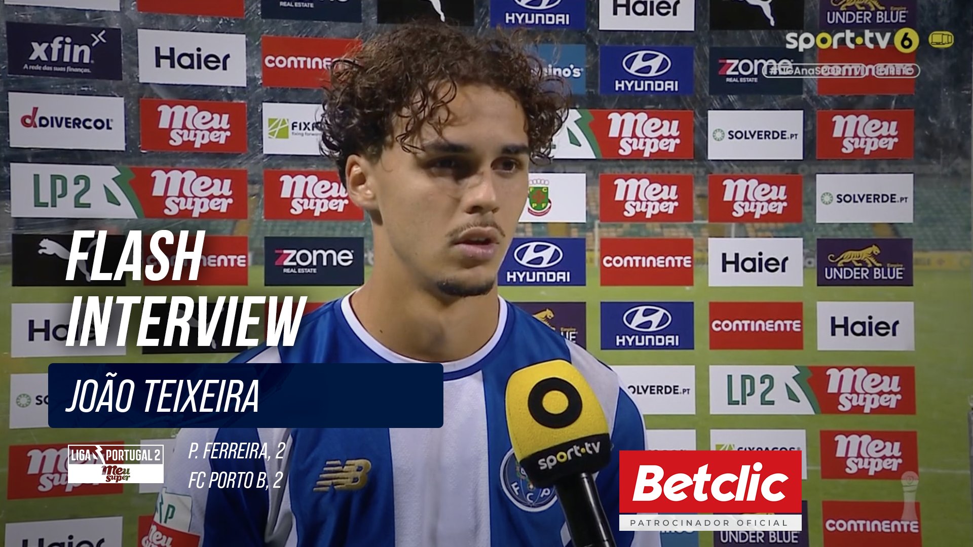 Flash Interview João Teixeira (FC Porto B)