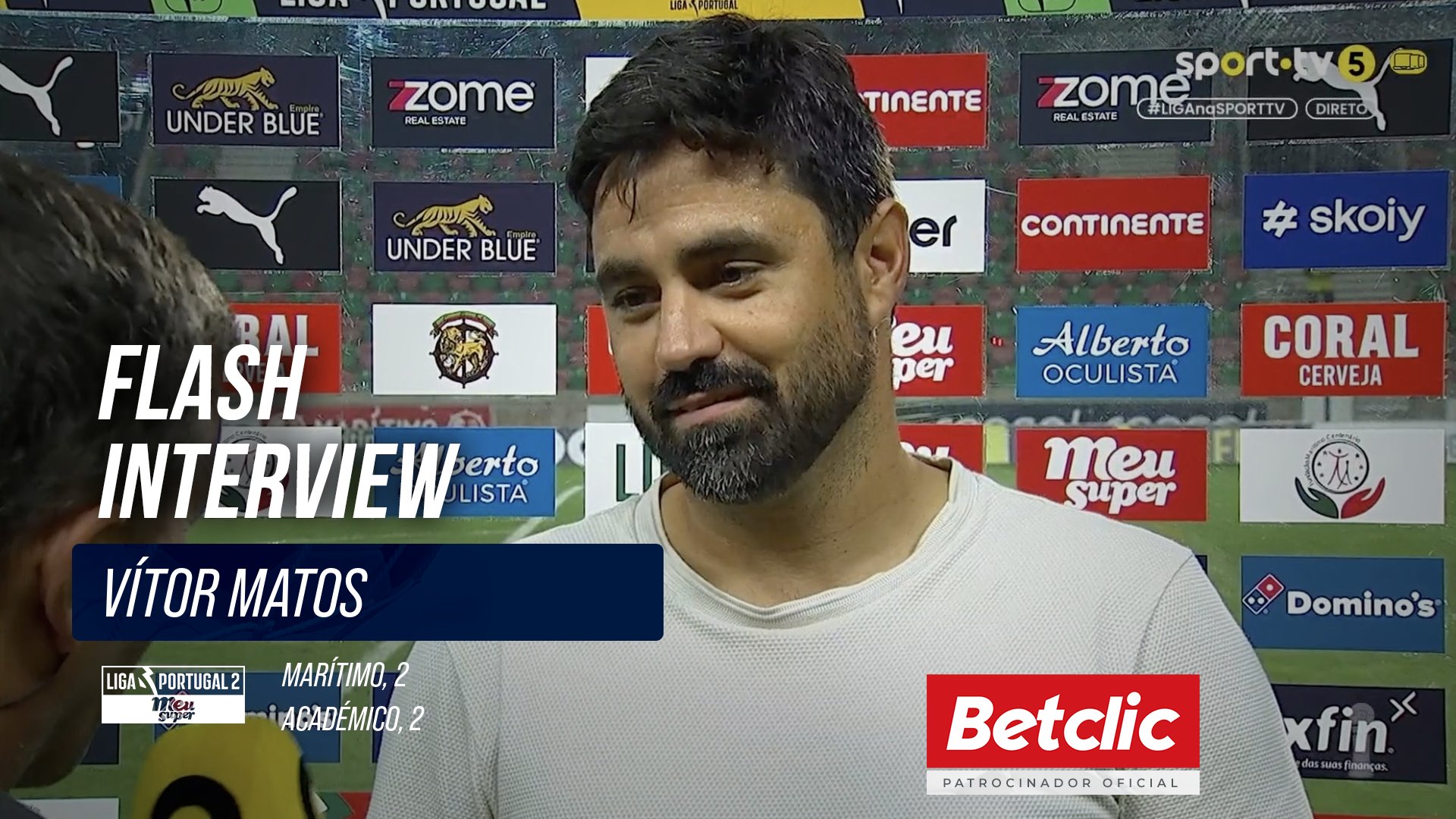 Flash Interview Vítor Matos (Marítimo)