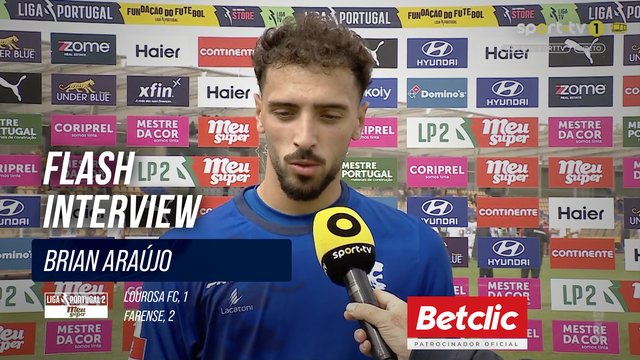 Flash Interview Brian Araújo (Farense)