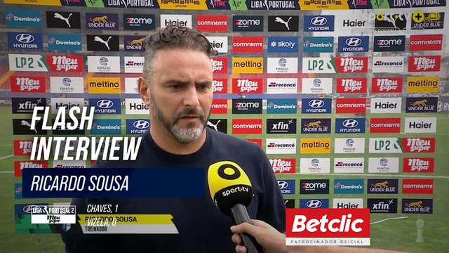Flash Interview Ricardo Sousa (Vizela)