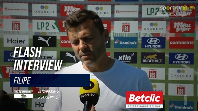 Flash Interview Filipe (Paços de Ferreira) 