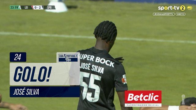 GOLO! Sporting CP B, José Silva aos 24', Leixões 0-2 Sporting CP B