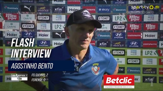Flash Interview Agostinho Bento (Felgueiras)