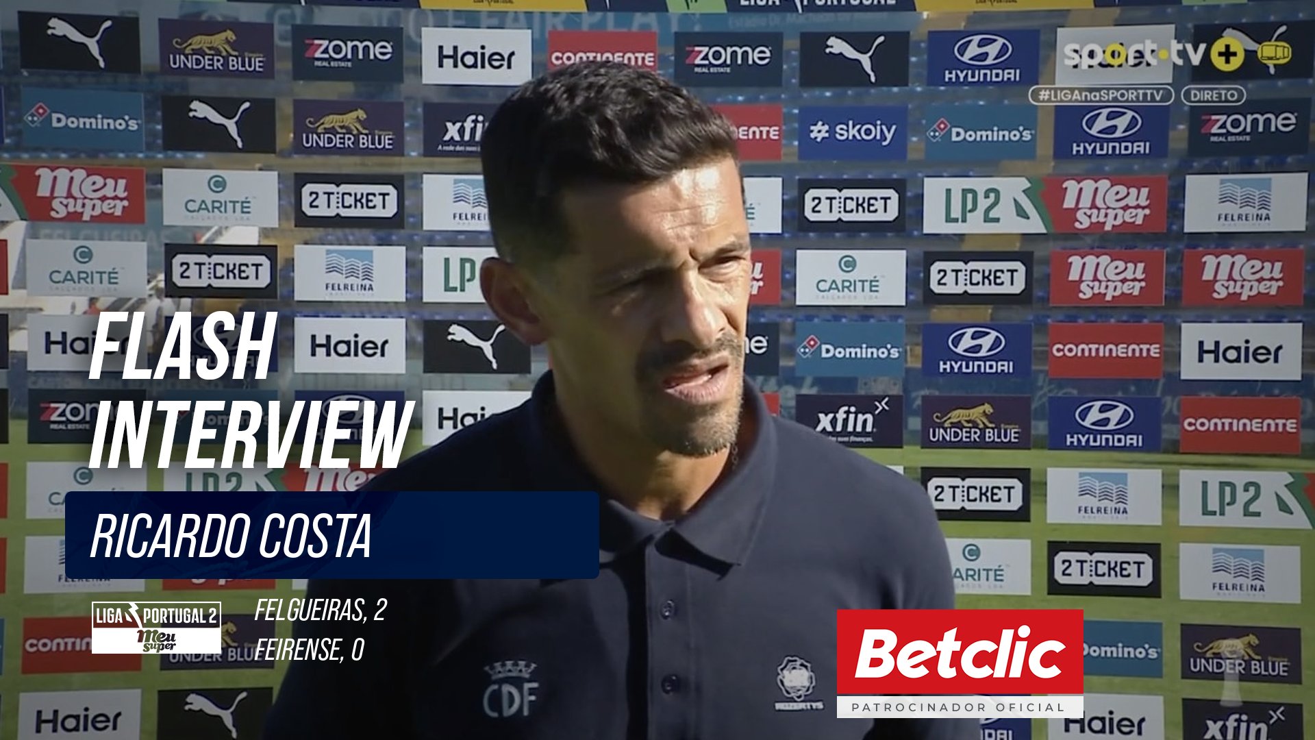 Flash Interview Ricardo Costa (Feirense)
