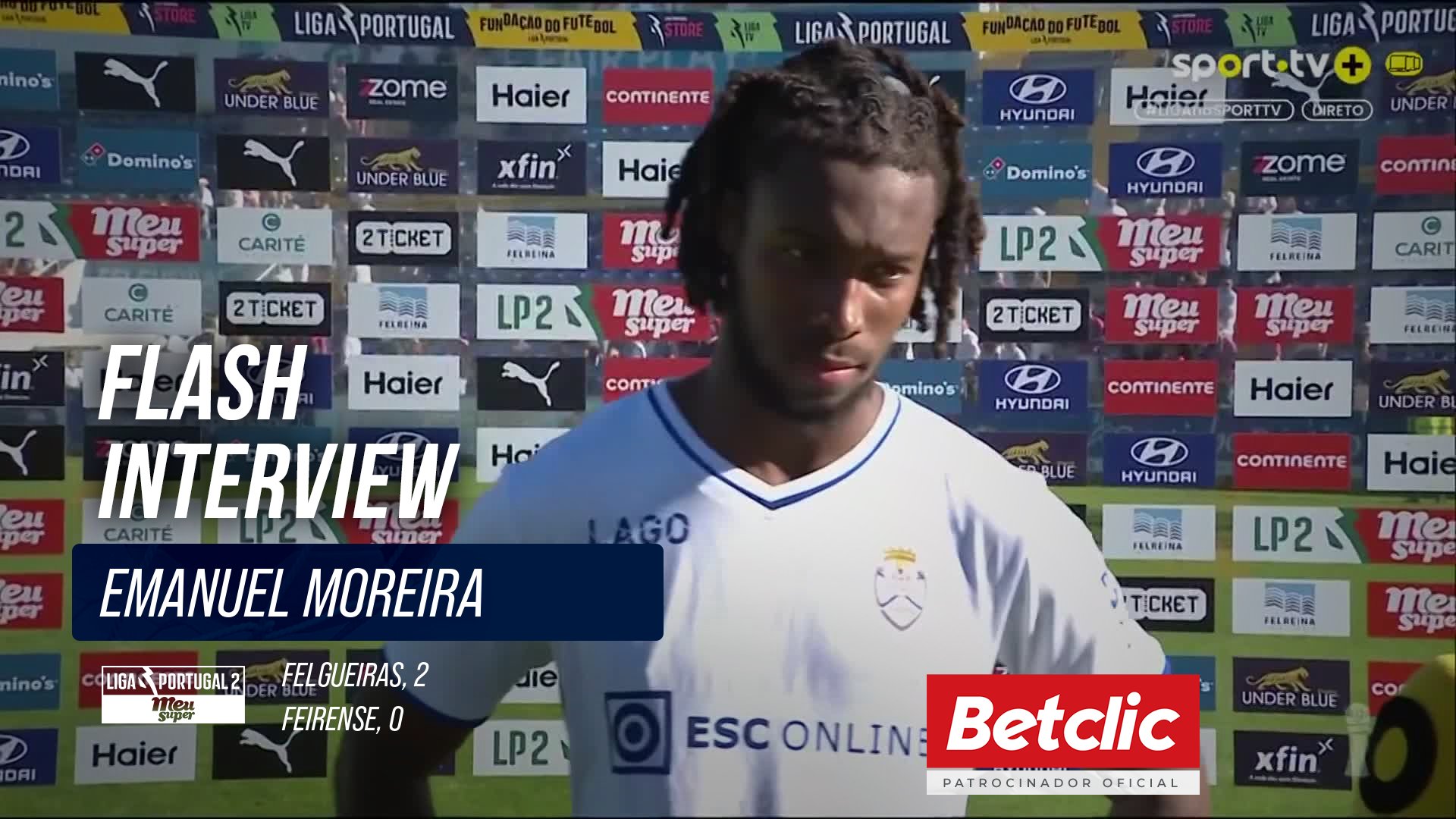 Flash Interview Emanuel Moreira (Feirense)