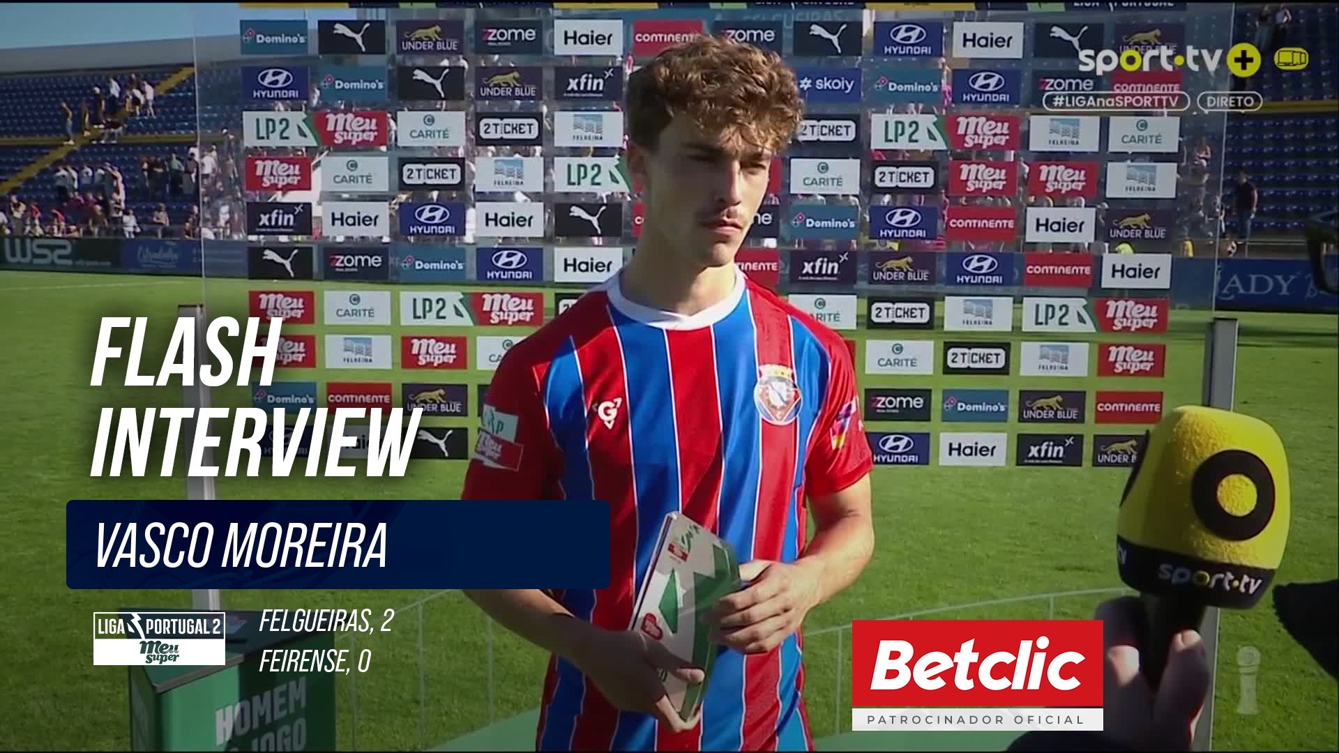 Flash Interview Vasco Moreira (Felgueiras)