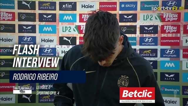 Flash Interview Rodrigo Ribeiro (Sporting CP B)