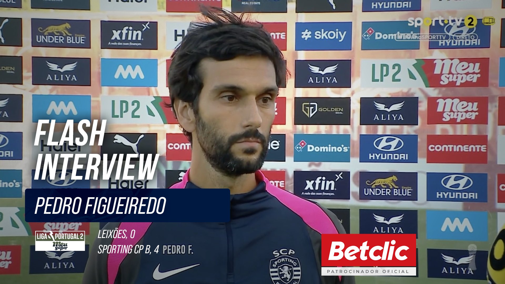 Flash Interview Pedro Figueiredo (Sporting CP B)