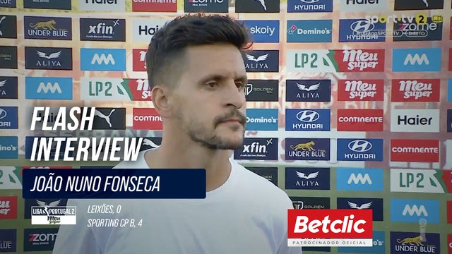 Flash Interview João Nuno Fonseca (Leixões)